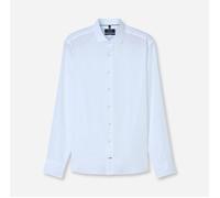 OLYMP SIGNATURE Casual Tailored Fit Leinenhemd weiss, Einfarbig