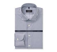 OLYMP Signature Hemd Herren Slim Fit Langarm Baumwolle blau, 41