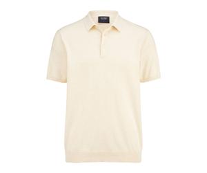OLYMP SIGNATURE Soft Business Regular Fit Strickpolo weiss, Einfarbig