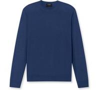 OLYMP SIGNATURE Soft Business Modern Fit Pullover nachtblau, Einfarbig