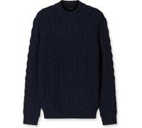 OLYMP SIGNATURE Strickpullover Herren Regular Fit Wolle marine, L