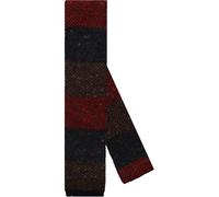 OLYMP SIGNATURE Super Slim Krawatte rot/braun, Gestreift