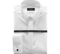 OLYMP SIGNATURE Tailored Fit Galahemd champagner, Faux-uni