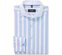 OLYMP SIGNATURE Tailored Fit Hemd bleu, Gestreift