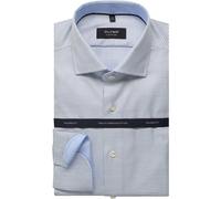OLYMP SIGNATURE Tailored Fit Hemd bleu, Kariert