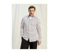 OLYMP SIGNATURE Tailored Fit Hemd champagner, Gestreift