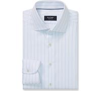 OLYMP SIGNATURE Tailored Fit Hemd hellblau, Gestreift