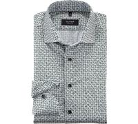 OLYMP SIGNATURE Tailored Fit Hemd hellgrün, Bedruckt