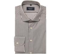 OLYMP SIGNATURE Tailored Fit Hemd nougat, Gestreift