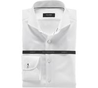 OLYMP SIGNATURE Tailored Fit Hemd weiss, Strukturiert
