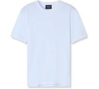 OLYMP SIGNATURE Casual Regular Fit T-Shirt Rundhals weiss, Einfarbig