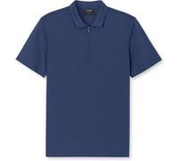 OLYMP SIGNATURE Wirk Premium Poloshirt Herren, Blau, Kurzarm, XL (84211218XL)