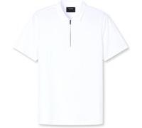 OLYMP SIGNATURE Wirk Premium Poloshirt Herren, Weiß, Kurzarm, S (84005200S)