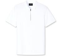 OLYMP SIGNATURE Casual Regular Fit Poloshirt Kurzarm weiss