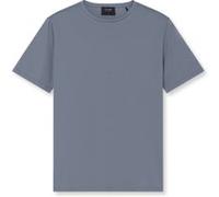 OLYMP SIGNATURE Tailored Fit T-Shirt Rundhals grau, Einfarbig