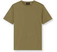 OLYMP SIGNATURE Wirk Premium T-Shirt Herren, Oliv, Kurzarm, M (84024247M)