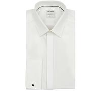 OLYMP Smoking Hemd Level 5 Ecru - Größe 38 Wollweiß 38