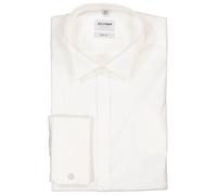 Smokinghemd OLYMP "Level Five body fit" Gr. 46, N-Gr, beige (hellbeige) Herren Hemden Oberhemden (83234711-46)