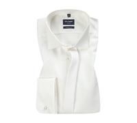 OLYMP Smokinghemd Herren Umschlagmanschetten Baumwolle weiß, 40