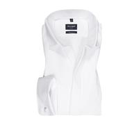 OLYMP Soiré Modern Fit Galahemd extra langer Arm weiss