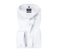 OLYMP Smokinghemd Herren Umschlagmanschetten weiß, 38