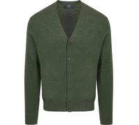 OLYMP Casual Strick Strickjacke Herren, Oliv, , 3XL (533566473XL)