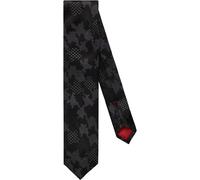 OLYMP Super Slim Krawatte blau, Gemustert