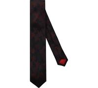 OLYMP Super Slim Krawatte blau/rot, Gemustert