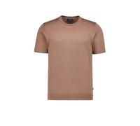 OLYMP Casual Regular Fit Pullover braun, Einfarbig