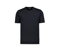 Strickpullover OLYMP "OLYMP Casual Strick, regular fit", Herren, Gr. S, schwarz, 50% Baumwolle, 50% Lyocell, Pullover Strickpullover (88447525-S) schwarz