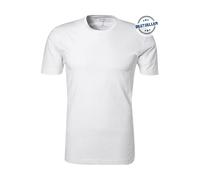 OLYMP Level Five Body Fit T-Shirt weiss, Einfarbig