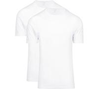 OLYMP T-Shirt/ Unterziehshirt Regular Fit Rundhals 2er Pack - Größe S Weiß S