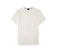 OLYMP T-Shirt Herren Regular Fit Kurzarm Rundhals Baumwolle weiß, M