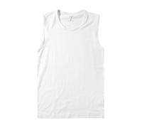 OLYMP Tanktop Herren Baumwoll-Stretch weiß, L