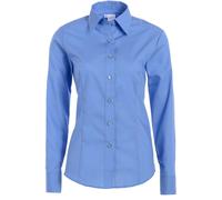 OLYMP Tendenz Regular Fit Bluse blau, Einfarbig