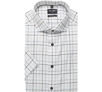 OLYMP Tendenz Regular Fit Hemd Kurzarm weiss