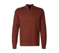 OLYMP Troyer Herren Regular Fit Baumwolle braun, S