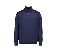 OLYMP Troyer Herren Regular Fit Merinowolle blau, XL