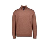 OLYMP Troyer Herren Regular Fit Merinowolle braun, L