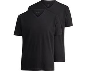 OLYMP Unterziehshirts (2er-Pack) Herren, Schwarz, M (07011268M)