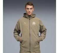 Olympique de Marseille PUMATECH Gewebte Jacke Herren, Kleidung, Braun, XXL Brown