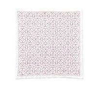 Olympus Thread Hitomezashi Sashiko Stickpackung Taschentuch iine Cherry Blossom Stoff bedruckt, Multifarbig