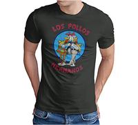 OM3® Los Pollos T-Shirt - Herren - Crystal Cook Walter - Dark Grey, M