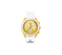 Omega x Swatch Mond Swatch Mission to the Sun Speedmaster Gelb, gelb, Armband