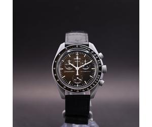 OMEGA x Swatch MoonSwatch Mission to the Moon Straußenleder SO33M100C