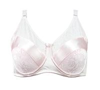 OMMITO Mastektomie Taschen Bra für Brustprothesen Crossdresser Bügel Bra, Rosa 36/80