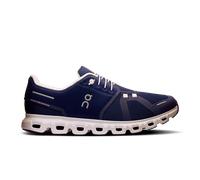 On Cloud 6 Herren-Sneaker, Midnight/Weiß, 46.5 EU