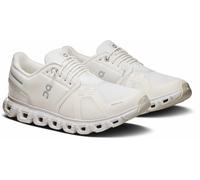 On - Women's Cloud 6 - Sneaker, Gr. 42.5, grau/weiß (White/White)