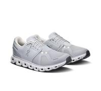 On Cloud 6 Wide Herren Laufschuh Neutral - 3MG1043 Glacier White 46