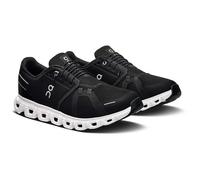 On - Cloud 6 Wide - Sneaker, Gr. 46, schwarz (Black/White)